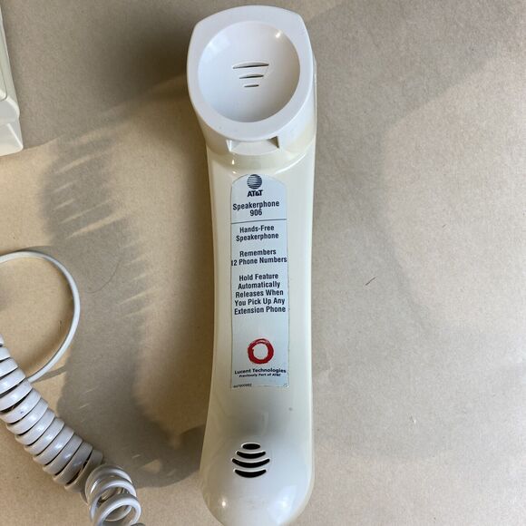 Lucent‎ 906 Lane Line Telephone Speakerphone w/ Wireless Phone Jack Extension - Picture 3 of 10